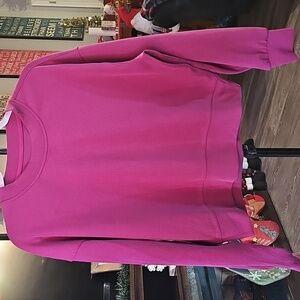 Lululemon Softstreme Ribbed Crewneck Sweatshirt. Sz 6 Mint Condition, Gorgeous!